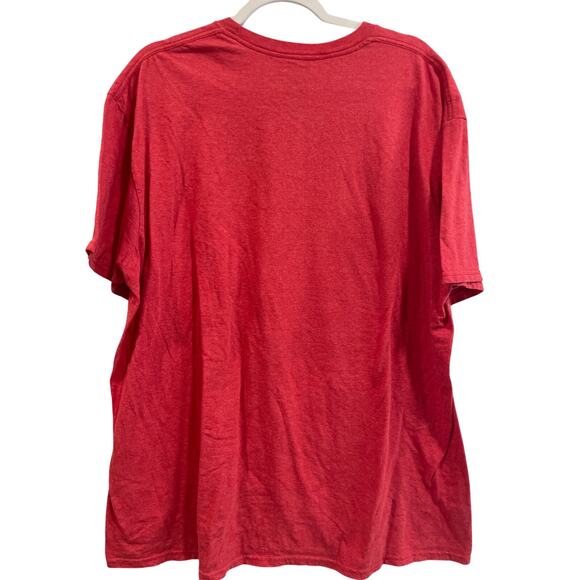 Scooby-Doo Men's XXL Red T-Shirt Mystery Machine Graphic Short Sleeve Cartoon - Picture 5 of 5